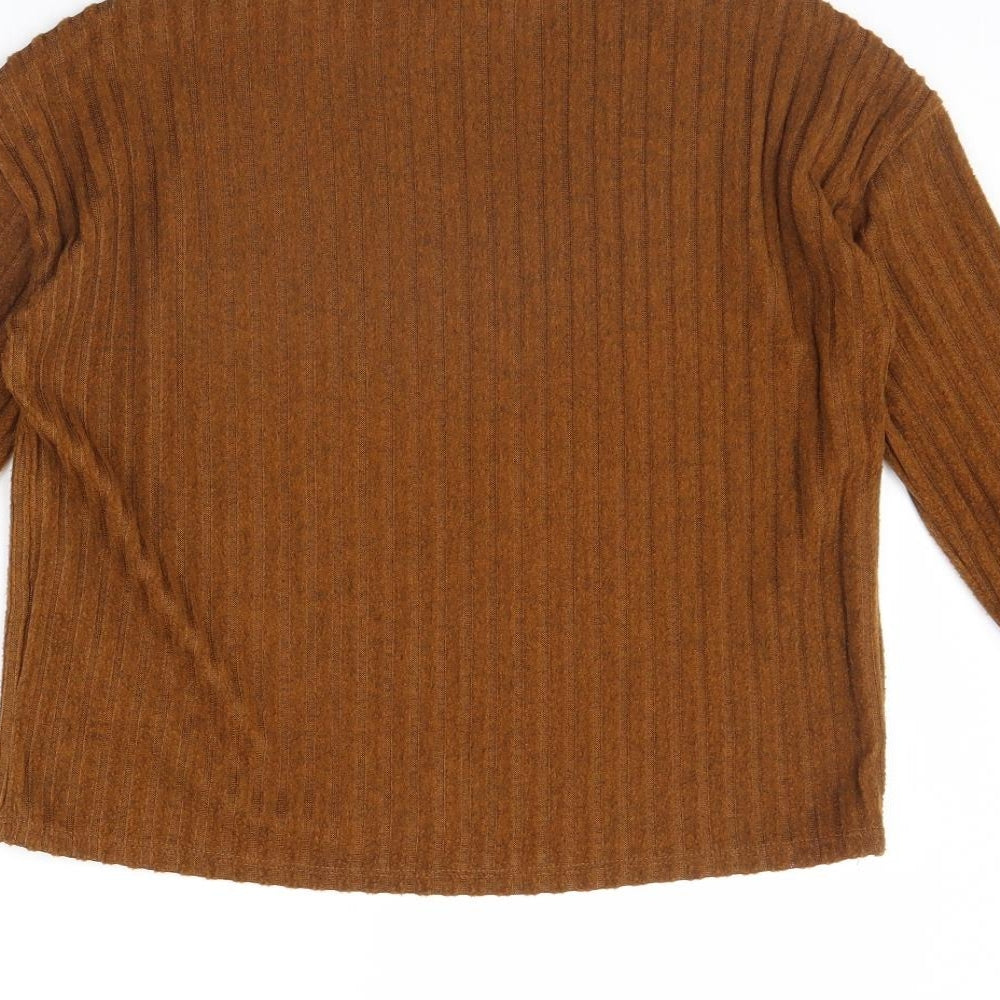 Primark Womens Brown   Pullover Jumper Size XS