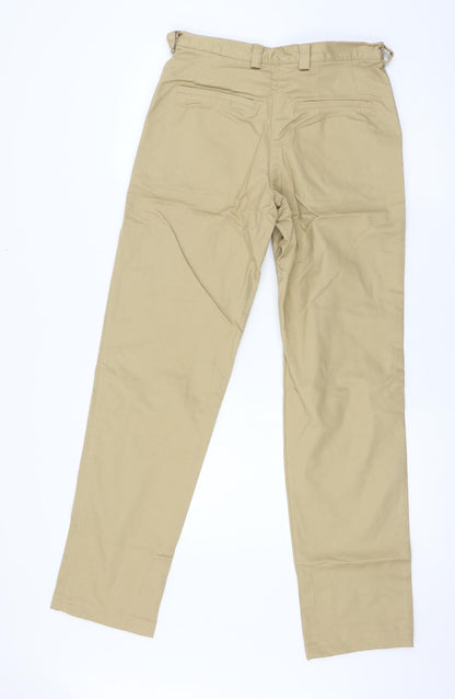 Womens UK Size 30 in Moose Regular Fit  Beige Trousers