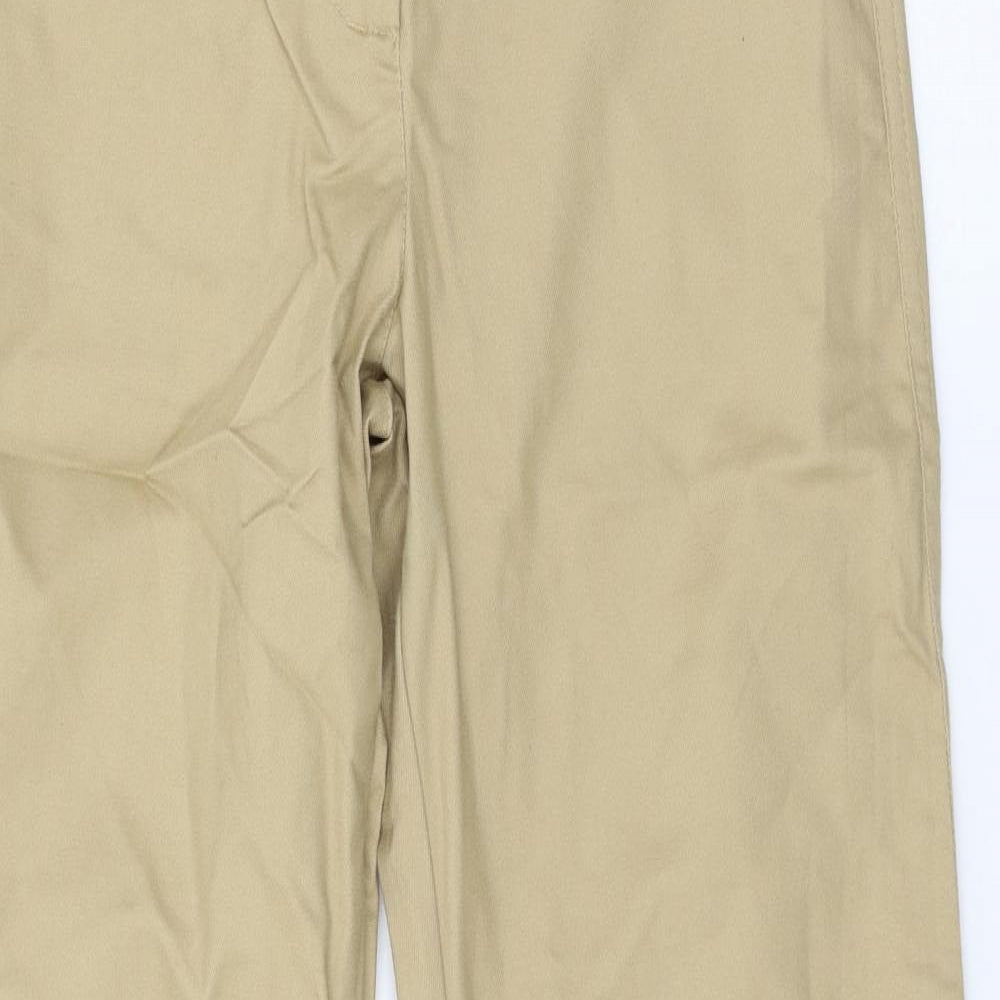 Womens UK Size 30 in Moose Regular Fit  Beige Trousers