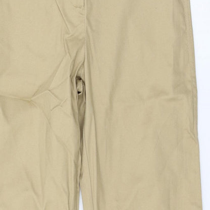 Womens UK Size 30 in Moose Regular Fit  Beige Trousers