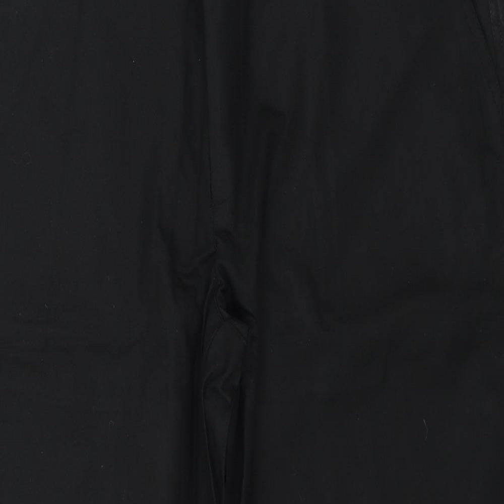 Womens UK Size 40 in Moose Regular Fit  Black Trousers