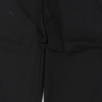 Womens UK Size 40 in Moose Regular Fit  Black Trousers