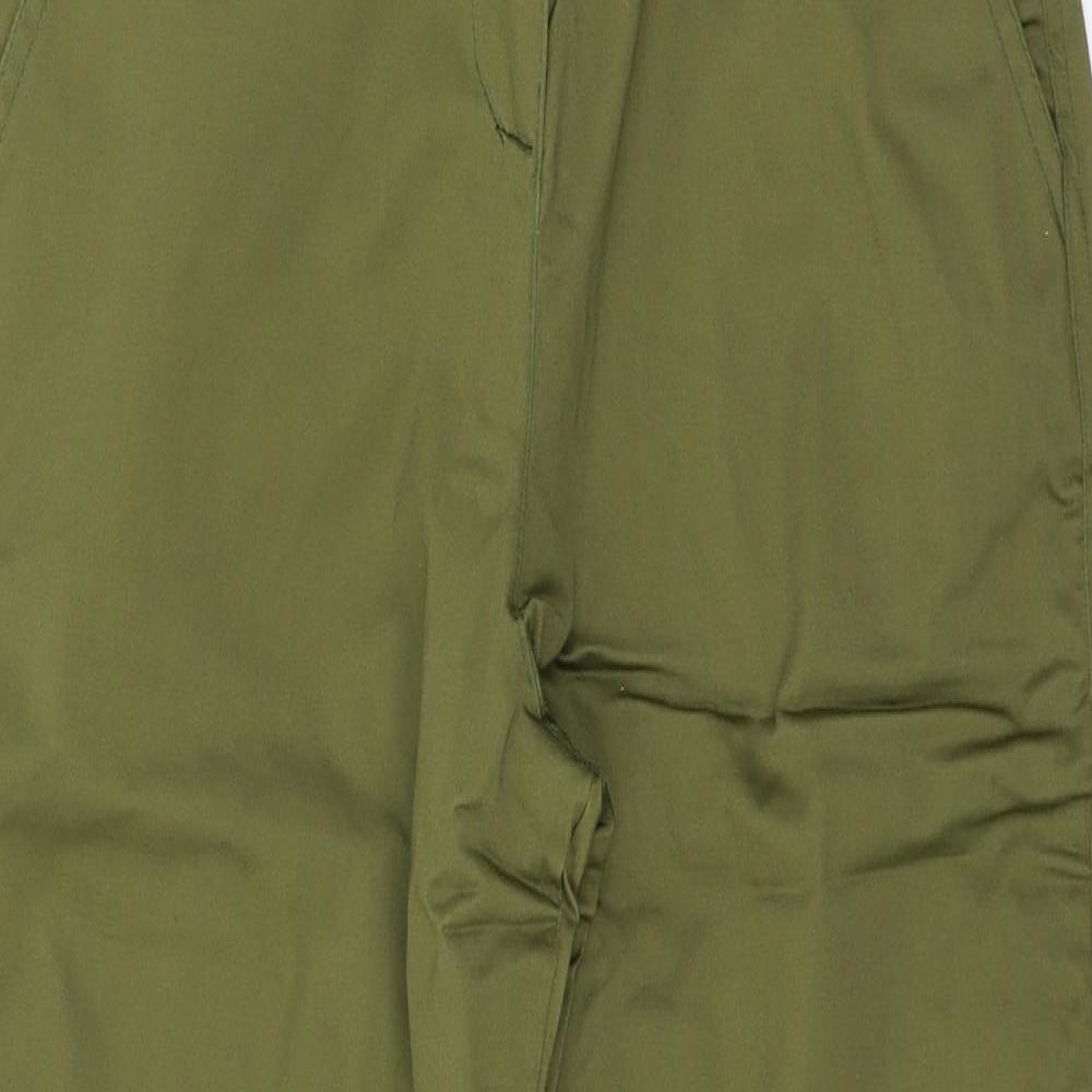 Womens UK Size 30 in Moose Regular Fit  Green Trousers