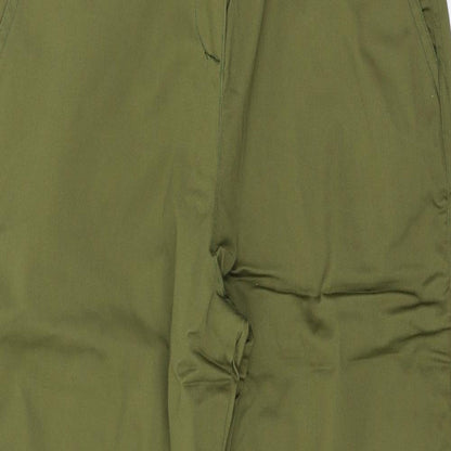 Womens UK Size 30 in Moose Regular Fit  Green Trousers