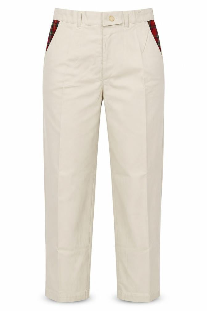 Womens UK Size 30 in Moose Regular Fit  Ivory Trousers