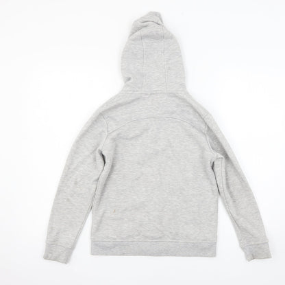 LA Gear Girls Grey  Jersey Full Zip Hoodie Size 11-12 Years