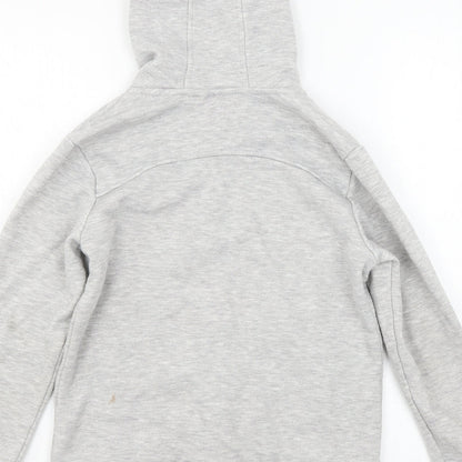 LA Gear Girls Grey  Jersey Full Zip Hoodie Size 11-12 Years