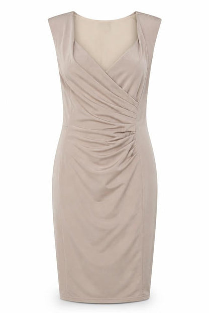 Front view of Cupcake women’s pink bodycon, size UK 12