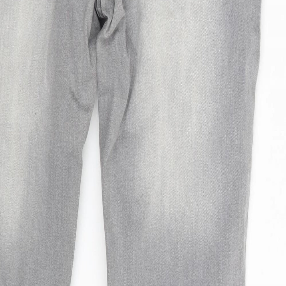 Zeenzo Womens Grey  Denim Skinny Jeans Size 30 in L28 in