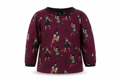 Masquerade Girls Purple   Pullover T-Shirt Size 18-24 Months
