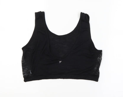Preworn Womens Black   Cropped Tank