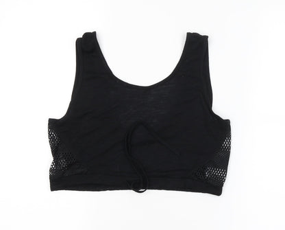 Preworn Womens Black   Cropped Tank