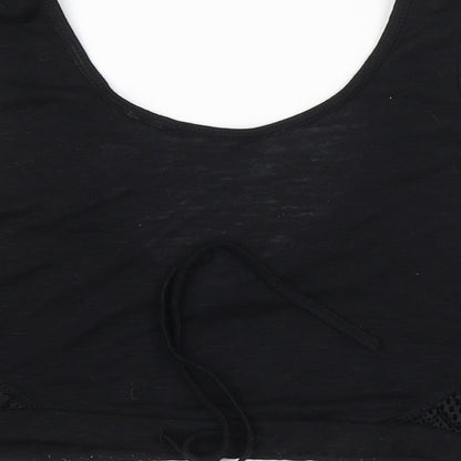Preworn Womens Black   Cropped Tank