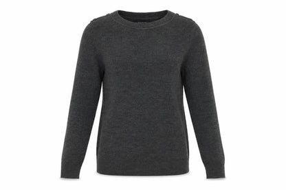 Womens UK Size 8 Atmosphere Black Pullover Jumper
