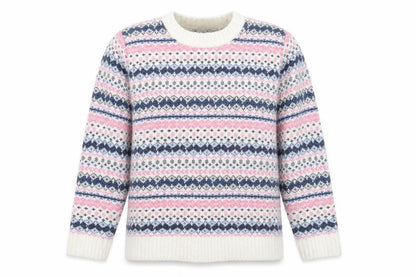 Womens UK Size M Preworn Multicoloured Pullover Jumper