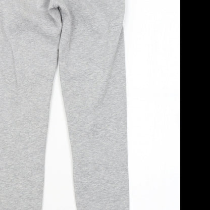Crosshatch Womens Grey Striped  Sweatpants Trousers Size XS L28 in