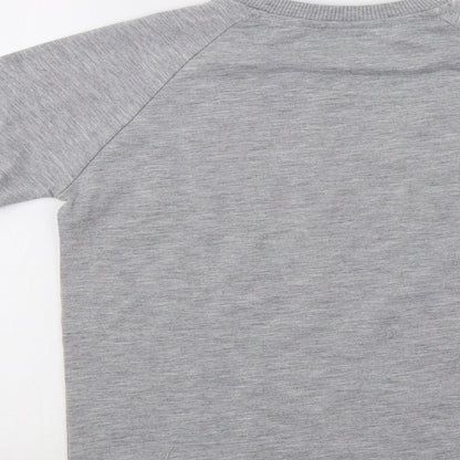 By Lid-ma-r Boys Grey   Pullover Sweatshirt Size 7-8 Years  - Skate