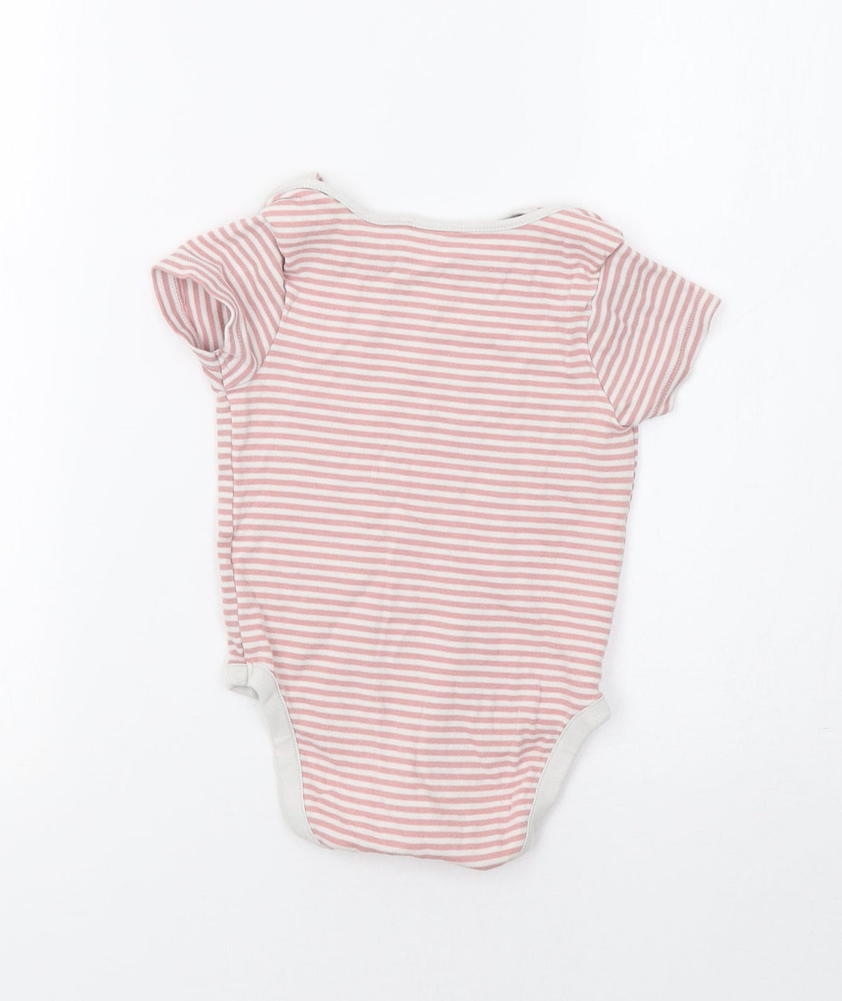 NEXT Baby Pink Striped  Romper One-Piece Size 18 Months