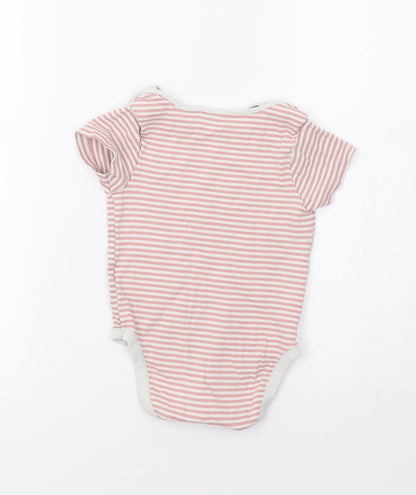 NEXT Baby Pink Striped  Romper One-Piece Size 18 Months
