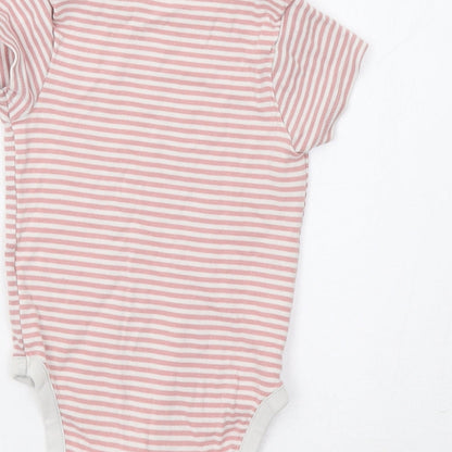 NEXT Baby Pink Striped  Romper One-Piece Size 18 Months