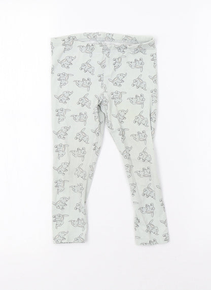 Disney Girls Green    Pyjama Pants Size 3-4 Years  - Dumbo