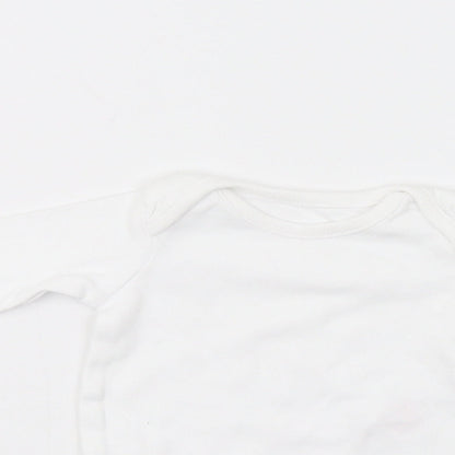F&F Baby White   Romper One-Piece One Size