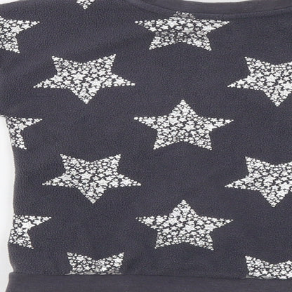 George Girls Grey   Pullover Sweatshirt Size 2-3 Years  - Star Print