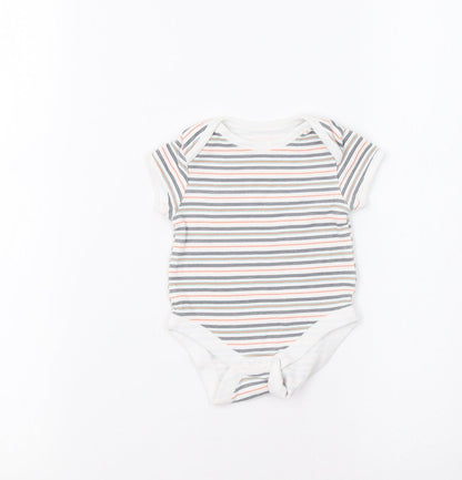 Early Days Baby Multicoloured Striped  Romper One-Piece Size 0-3 Months