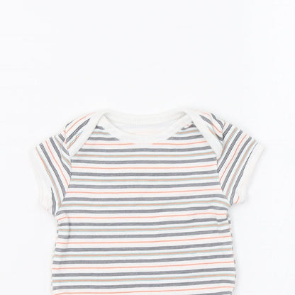 Early Days Baby Multicoloured Striped  Romper One-Piece Size 0-3 Months