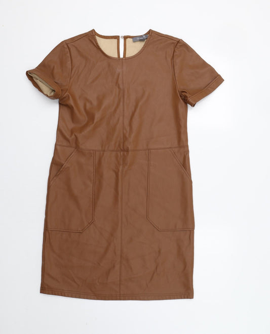 Primark Womens Brown   A-Line  Size 10