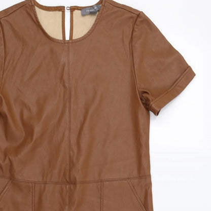 Primark Womens Brown   A-Line  Size 10