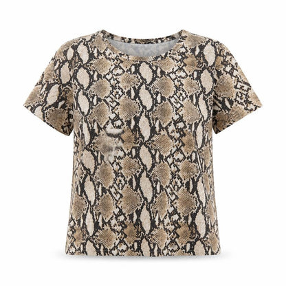 Womens UK Size M Bershka Beige Basic Blouse