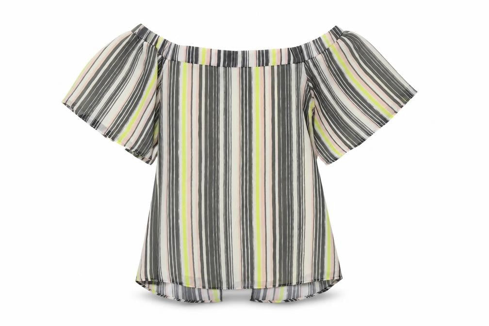 Womens UK Size 12 River Island Multicoloured Basic Blouse