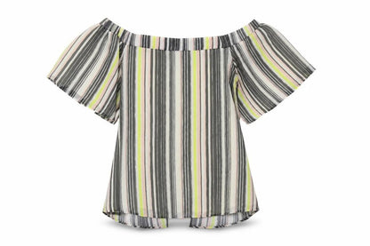 Womens UK Size 12 River Island Multicoloured Basic Blouse