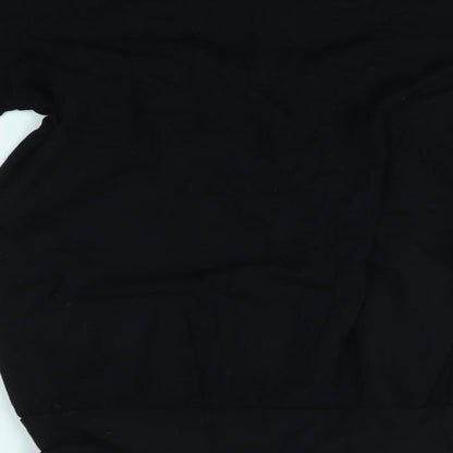 Womens UK Size 10 NEXT Black Basic Blouse