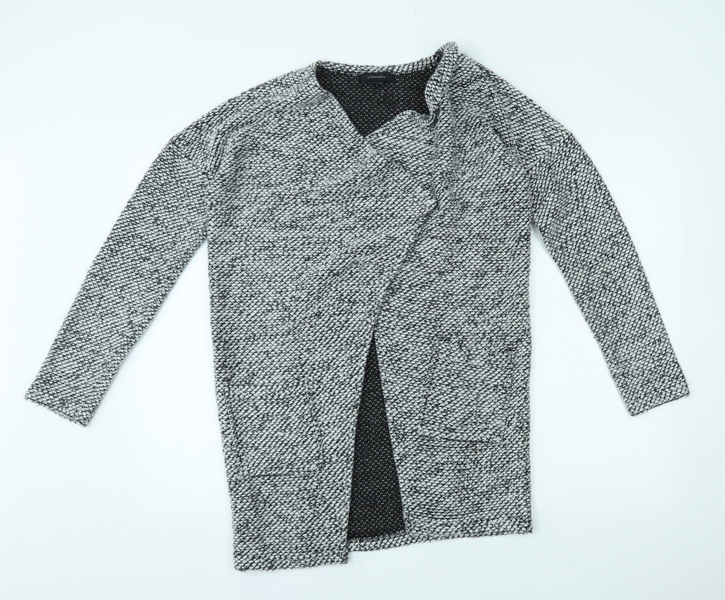 Womens UK Size M Atmosphere Grey Cardigan Jumper