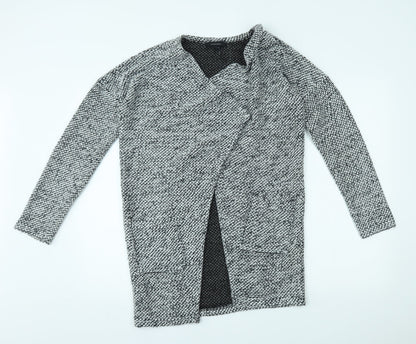 Womens UK Size M Atmosphere Grey Cardigan Jumper