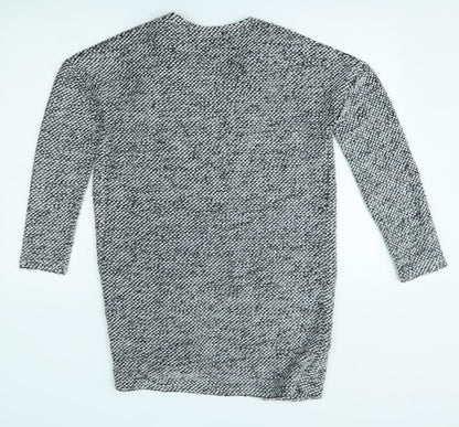 Womens UK Size M Atmosphere Grey Cardigan Jumper