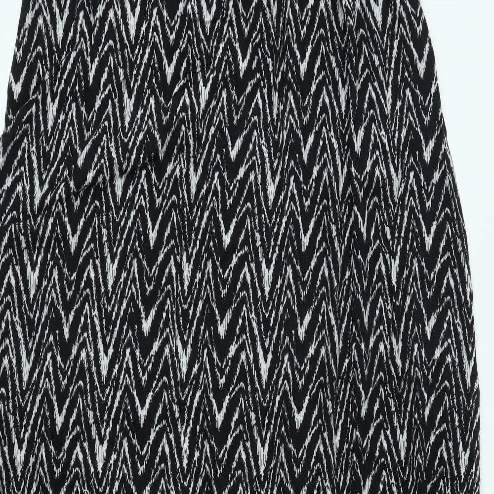 Dorothy Perkins Womens Black   A-Line  Size 14