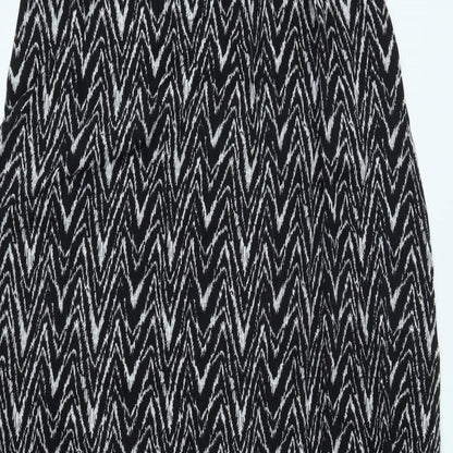 Dorothy Perkins Womens Black   A-Line  Size 14