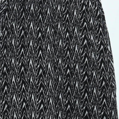 Dorothy Perkins Womens Black   A-Line  Size 14