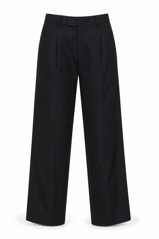 Flipback Boys Black   Chino Trousers Size 11 Years