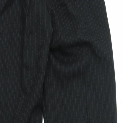 Flipback Boys Black   Chino Trousers Size 11 Years