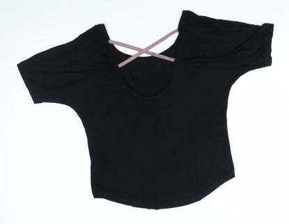 F&F Womens Black   Basic Blouse Size S