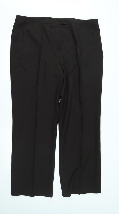 Canvas Womens Brown   Trousers  Size 22 L31 in