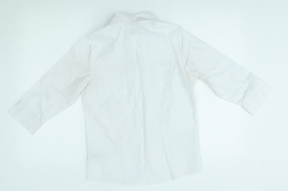 M&S Boys White   Basic Polo Size 13-14 Years