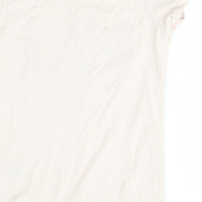 Primark Girls Pink   Basic T-Shirt Size 9-10 Years  - love