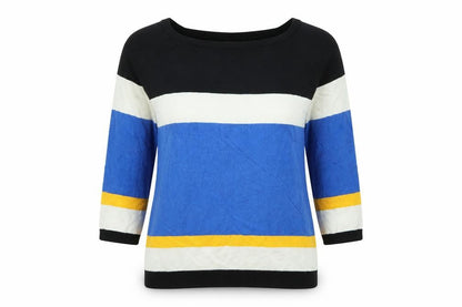 Womens UK Size 10 F&F Blue Pullover Jumper