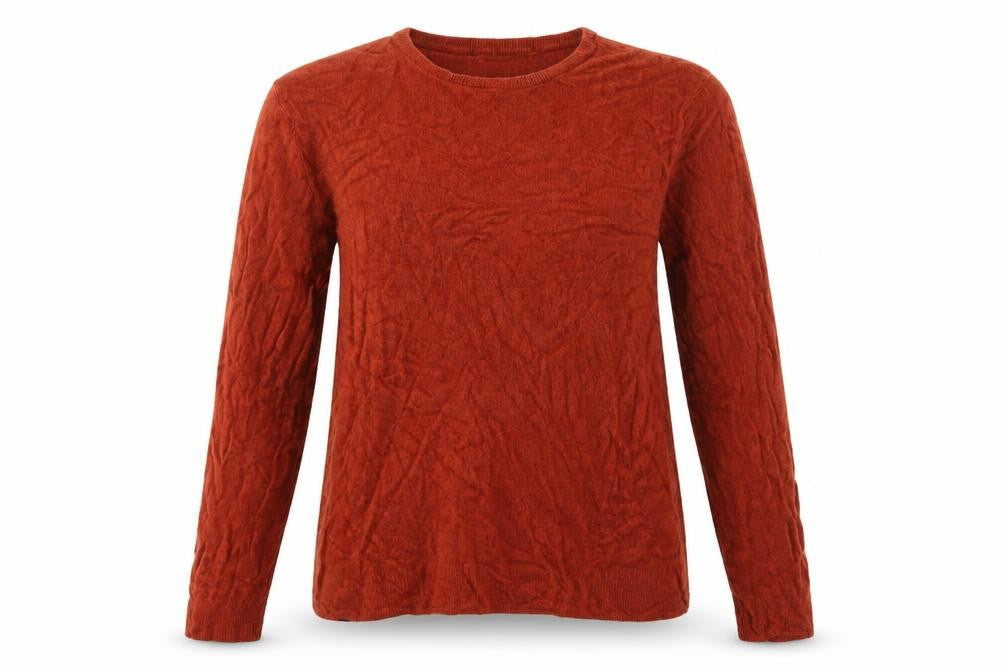 Womens UK Size L F&F Red Pullover Jumper