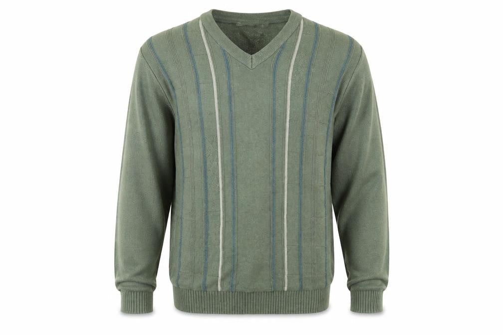 Mens UK Size M EWM Green Pullover Jumper